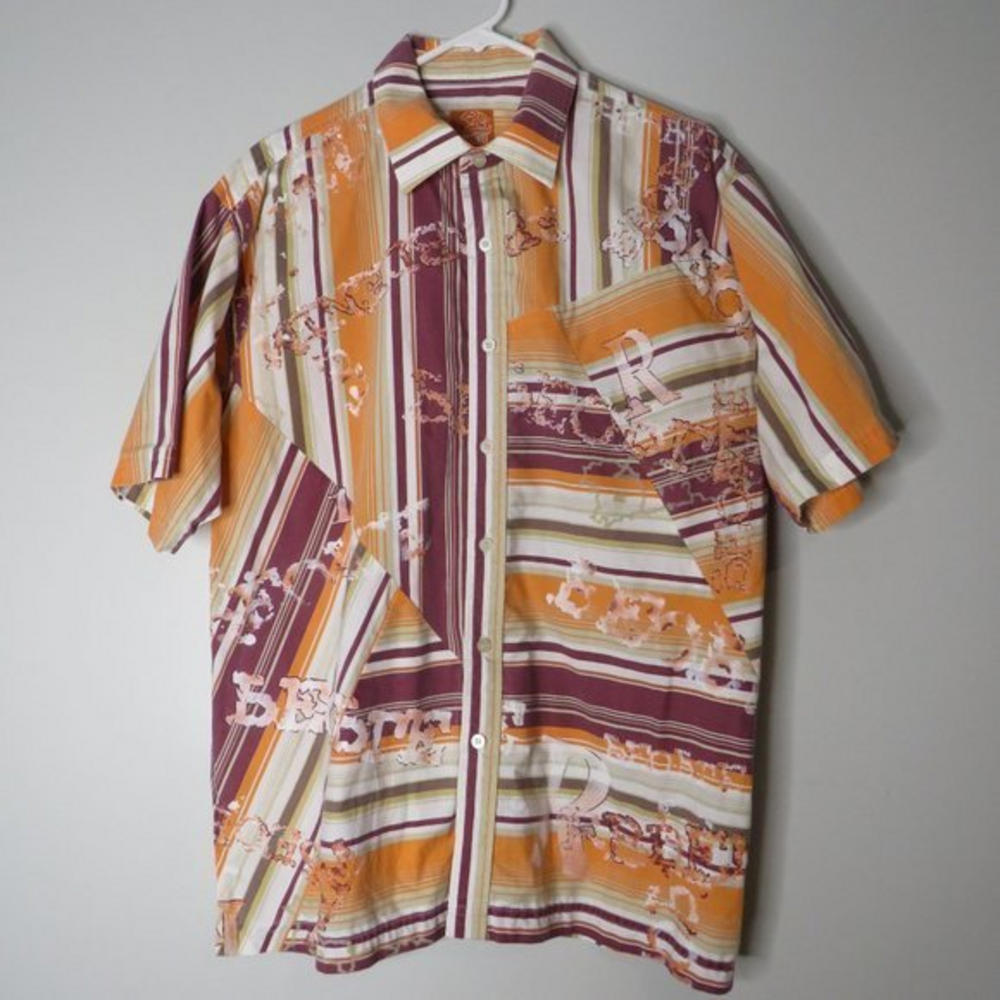 Raw Blue button‎ front shirt